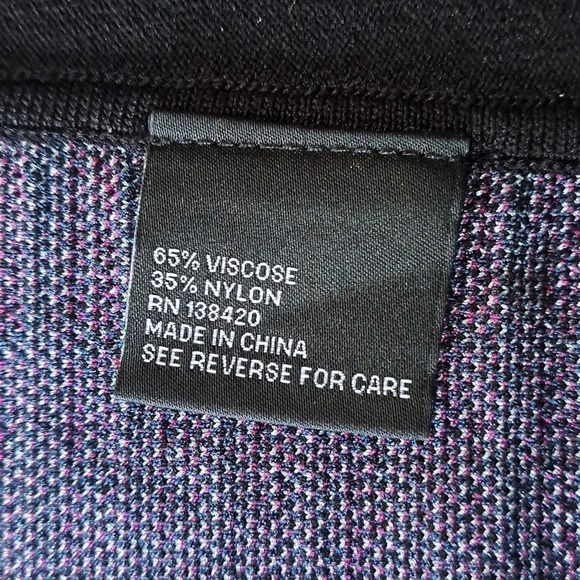 Carlisle Collection Lightweight Purple Pink Zip Jacket Plus XL - Picture 4 of 4